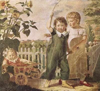 Philipp Otto Runge The Hulsenbeck Children (mk09) oil painting picture